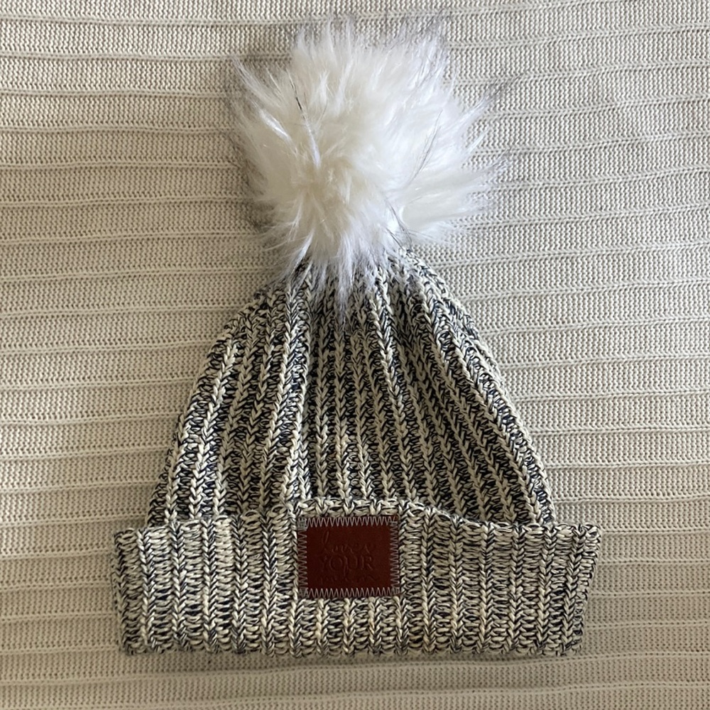Love Your Melon puff beanie